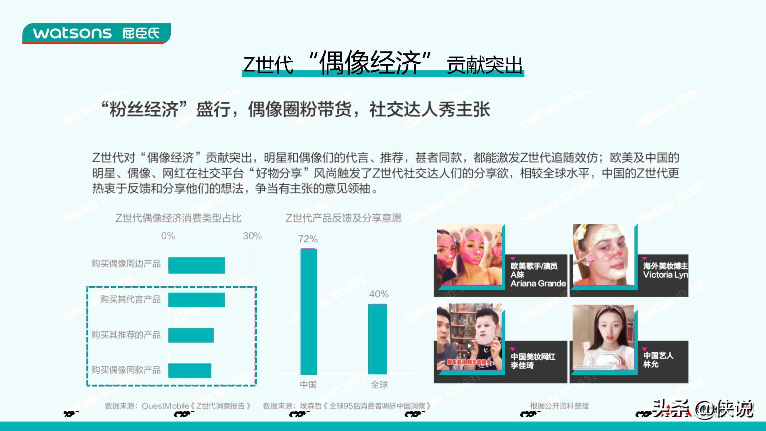 美妆面膜带货,屈臣氏纳豆锁水细致天丝面膜