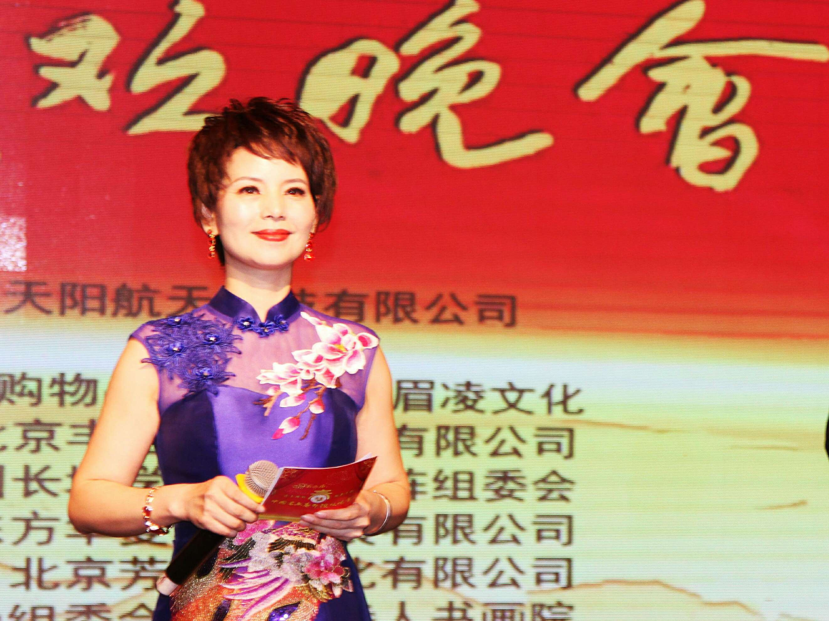 出席中国书画春晚和书画展开幕式,中国书画春晚新春特别节目