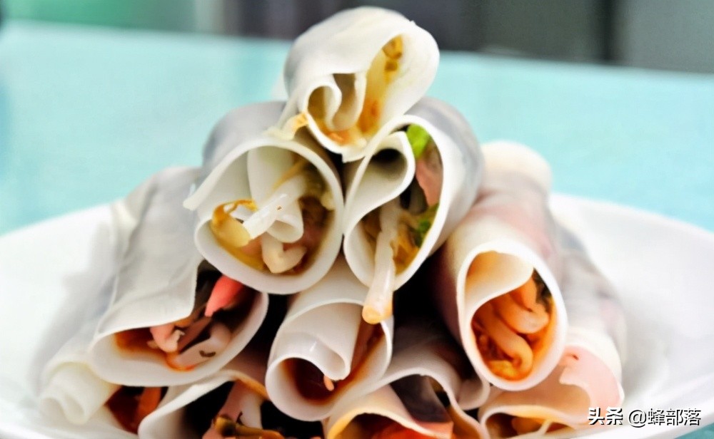 安顺特色小吃,安顺小裹卷红辣椒酱料做法