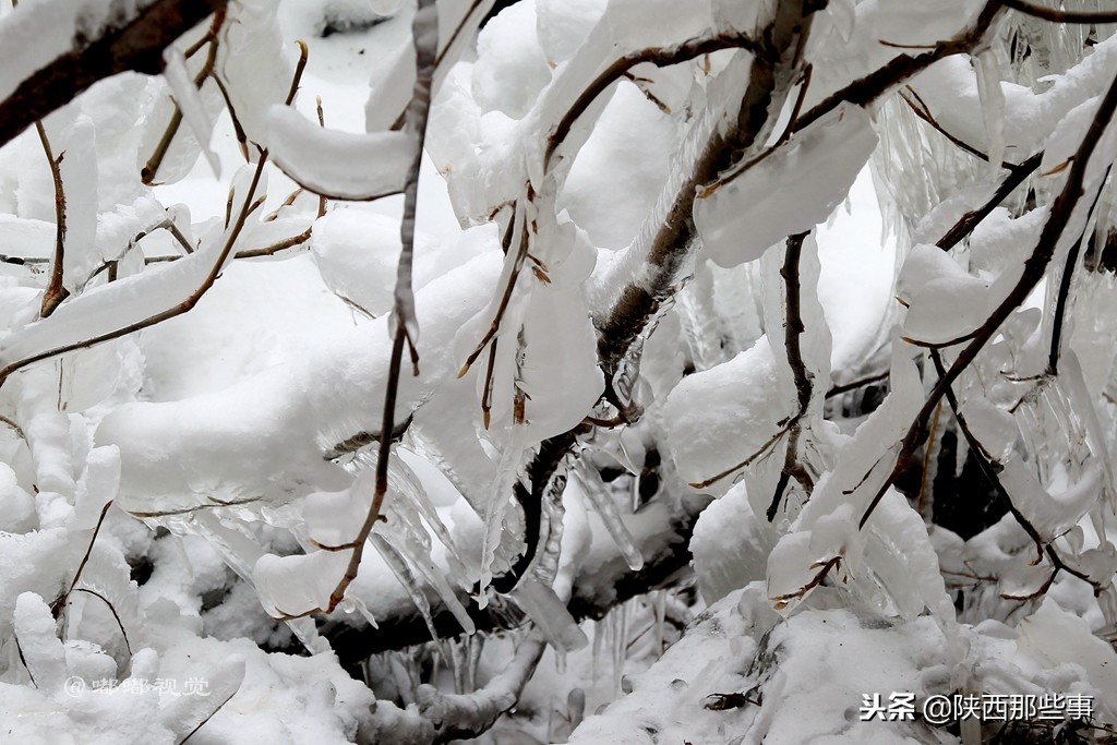 西安冰瀑十大免费景点,西安流峪大峡谷