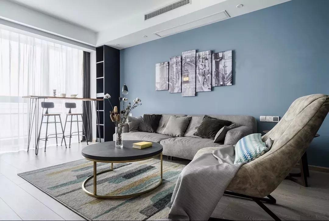 拜托！别再涂白墙了，先看看蓝色调的颜值再决定