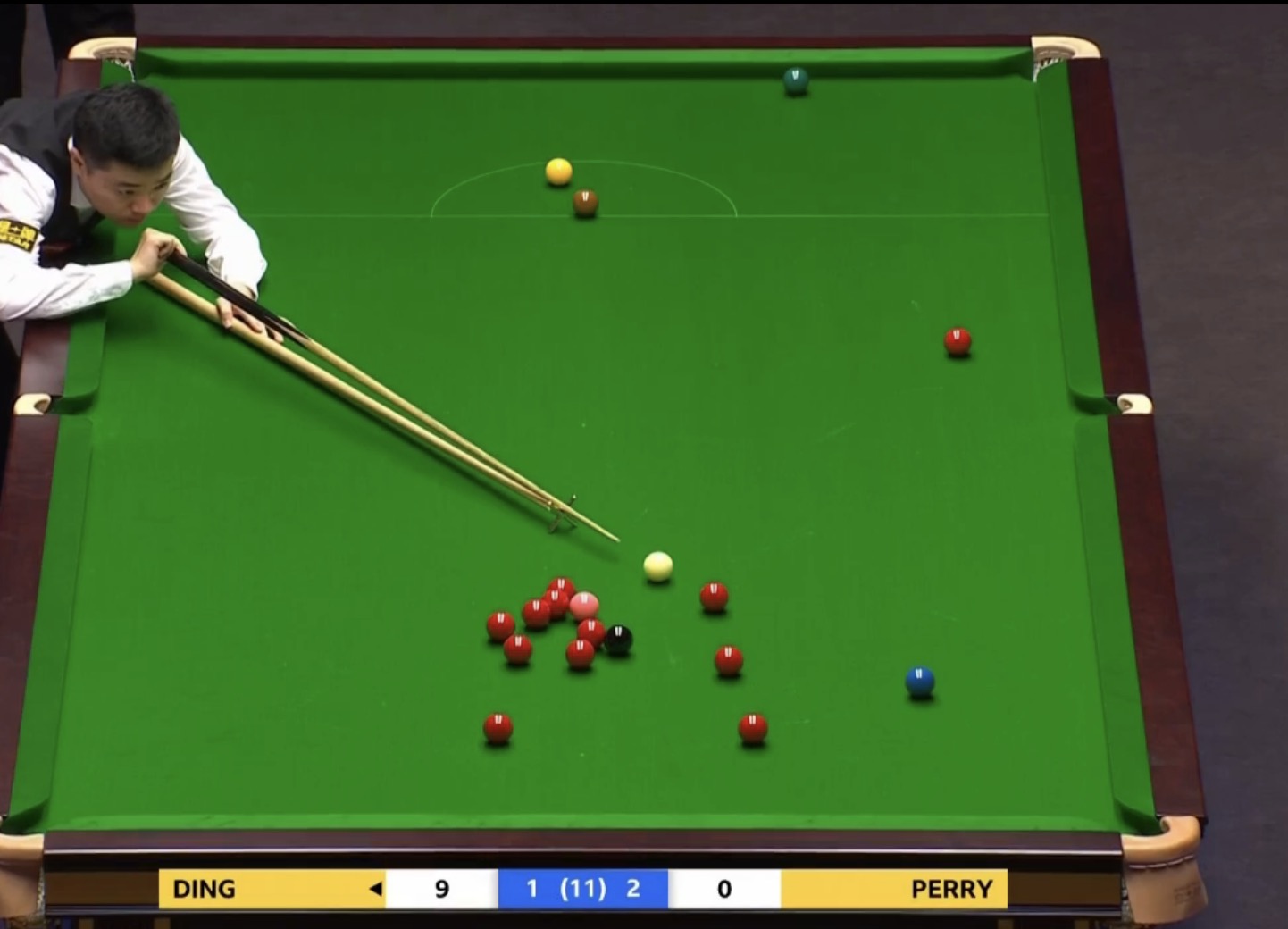 丁俊晖单杆比赛直播,丁俊晖玉山公开赛135单杆