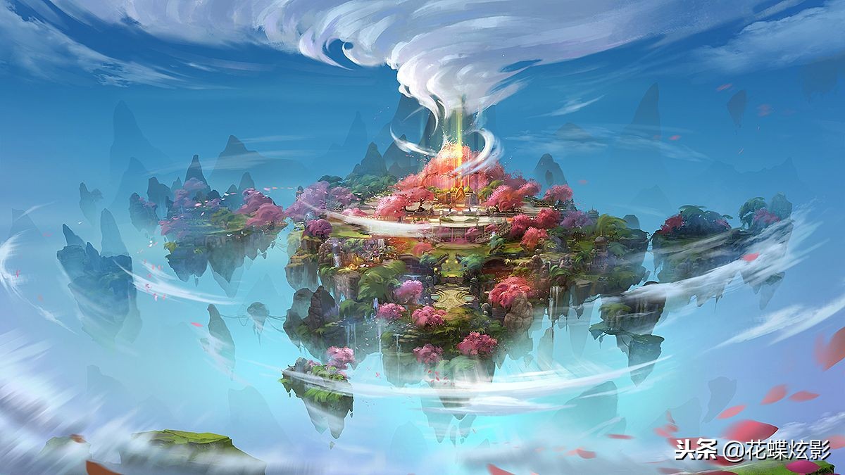 chatgpt场景原画,宏大的游戏场景原画图片