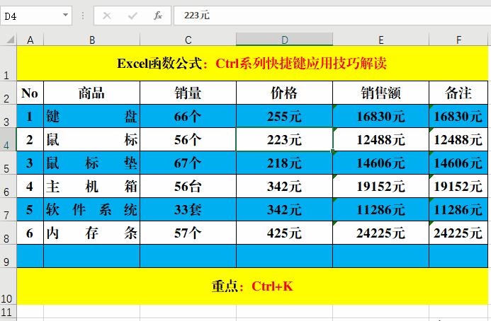 怎么用excel快速计算加班时间,excel快捷键汇总你真的都掌握了吗