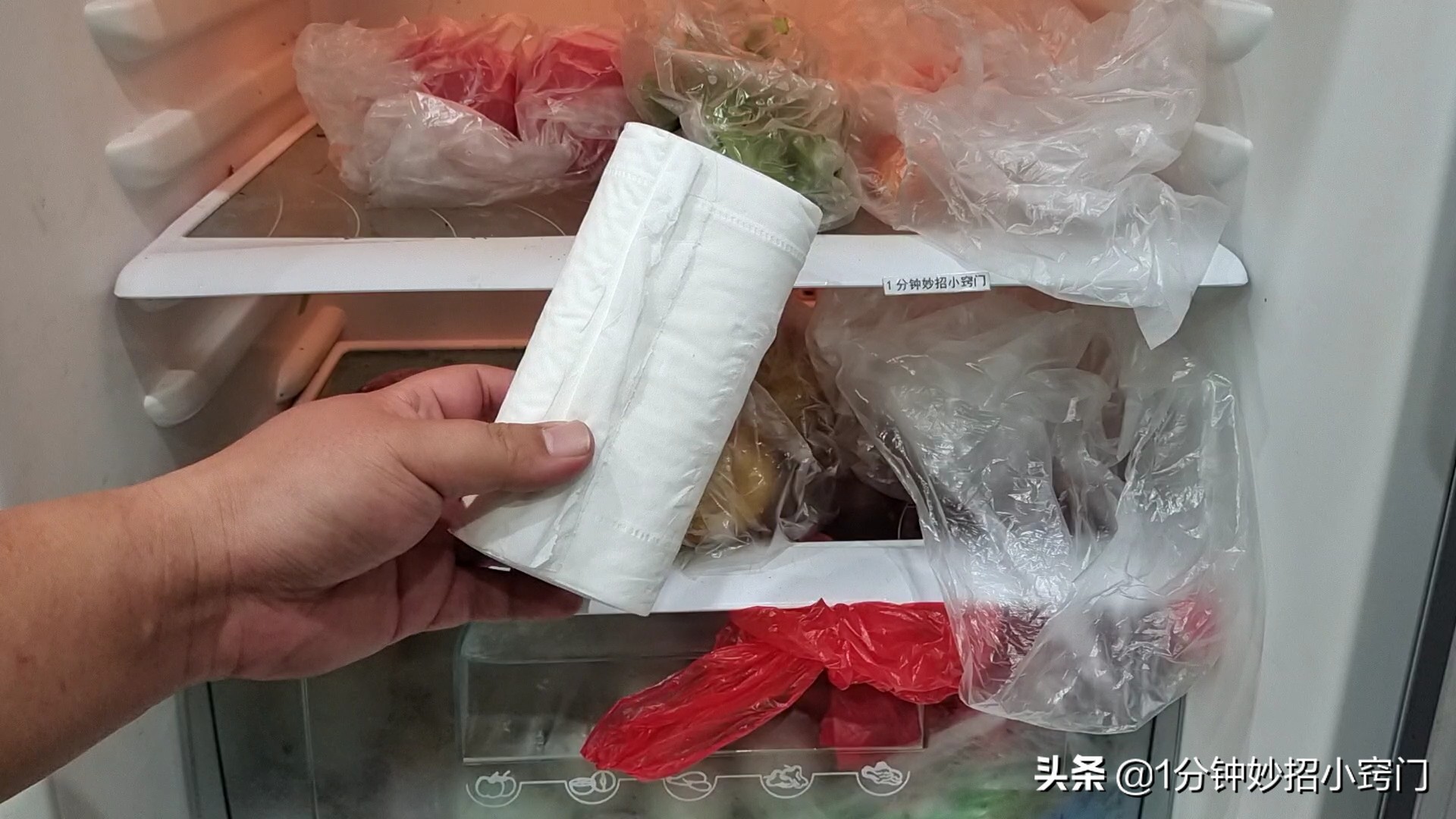 冰箱放卷卫生纸的妙用,冰箱里放一卷卫生纸