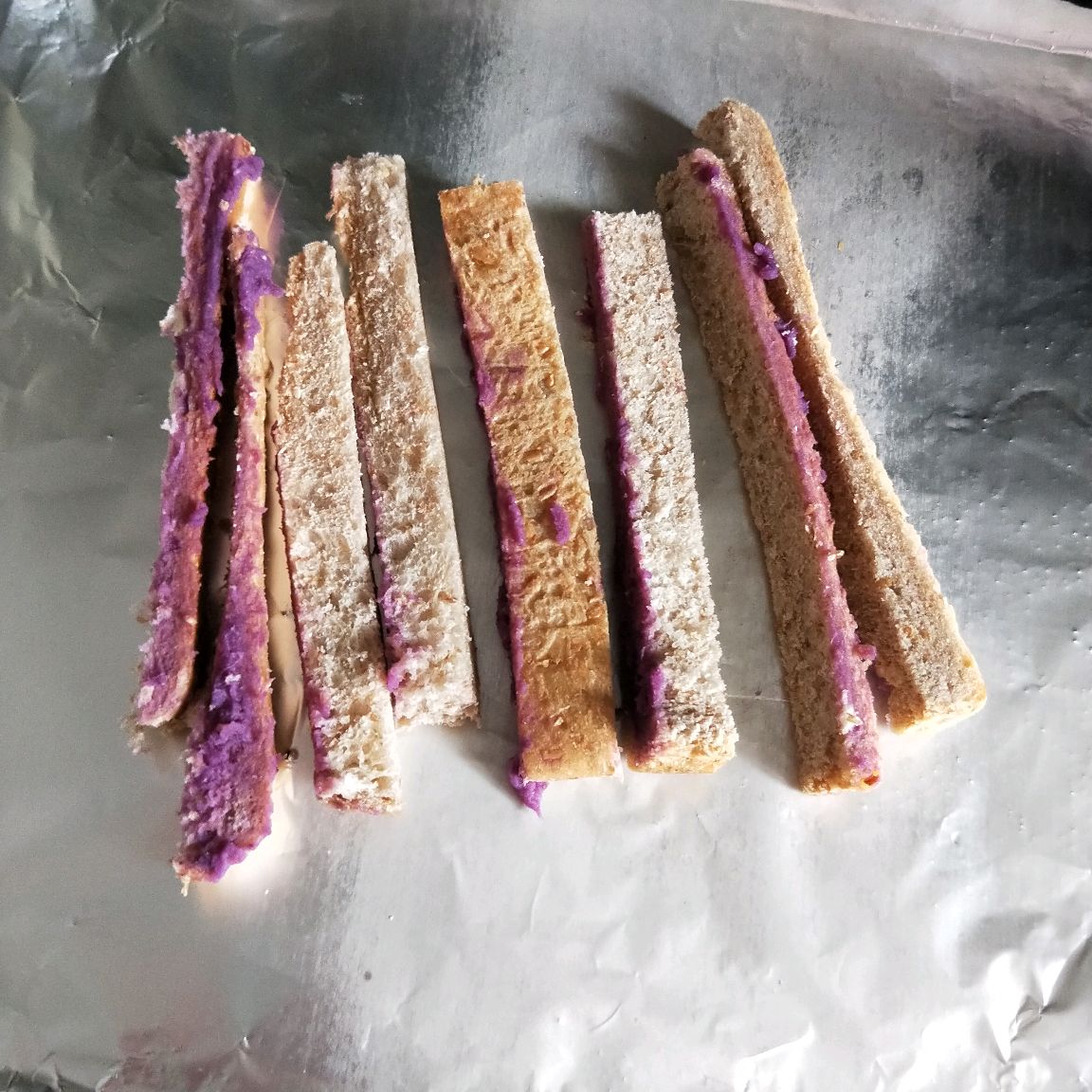 全麦吐司西多士紫薯,全麦紫薯西多士的功效