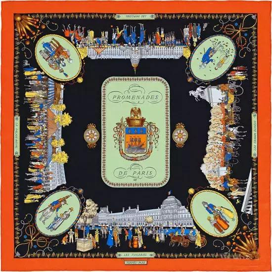 爱马仕丝巾童话故事,爱马仕丝巾十大经典图案