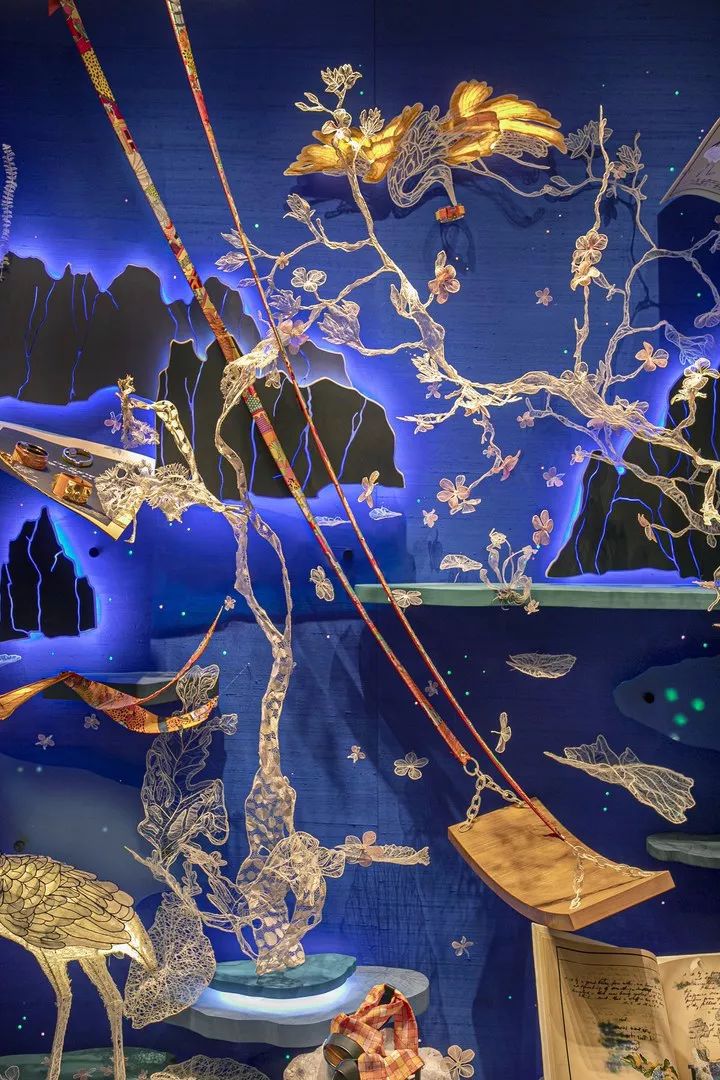 爱马仕橱窗展示设计手绘图,爱马仕2023橱窗设计最新款