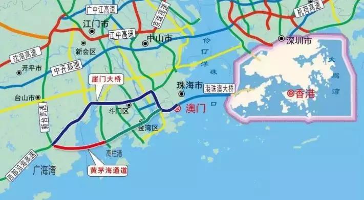 珠海大桥下建隧道什么时候动工,珠海大桥隧道效果图