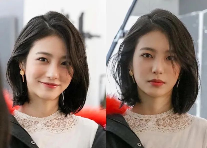 大圆脸型的女生适合剪短发,学生党剪短发适合大脸和长脸