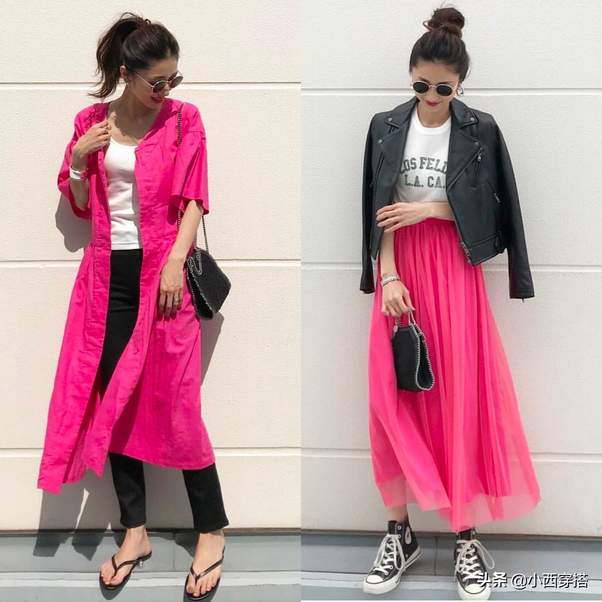 韩国穿搭ins时尚春夏穿搭,春夏季时髦穿搭