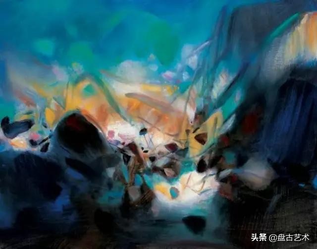 手绘油画中的梦幻世界——盘古艺术