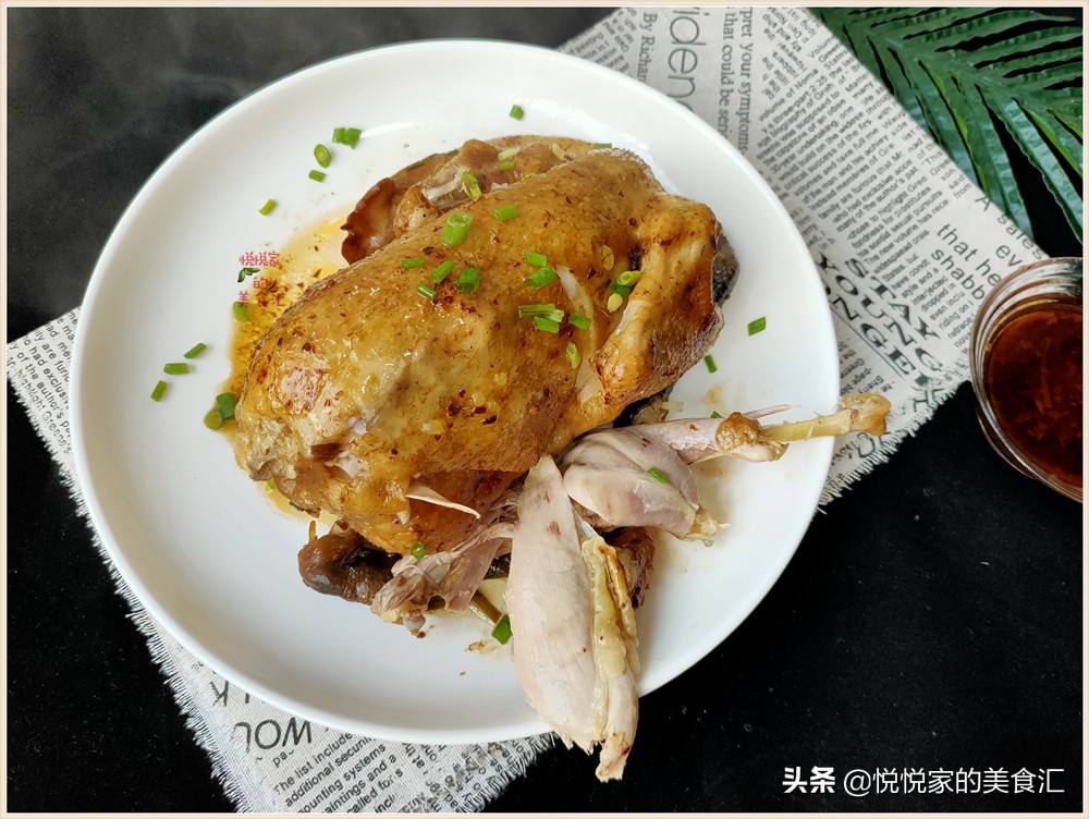 老公花80元买了只4斤重的鸡，往电饭煲里一扔，出锅后孩子没吃够