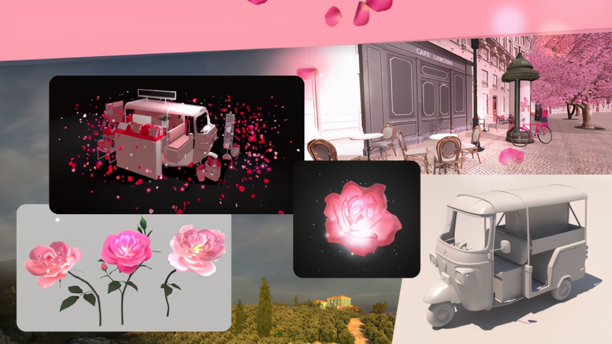 穿梭于“AR花海”兰蔻沉浸式AR购物体验