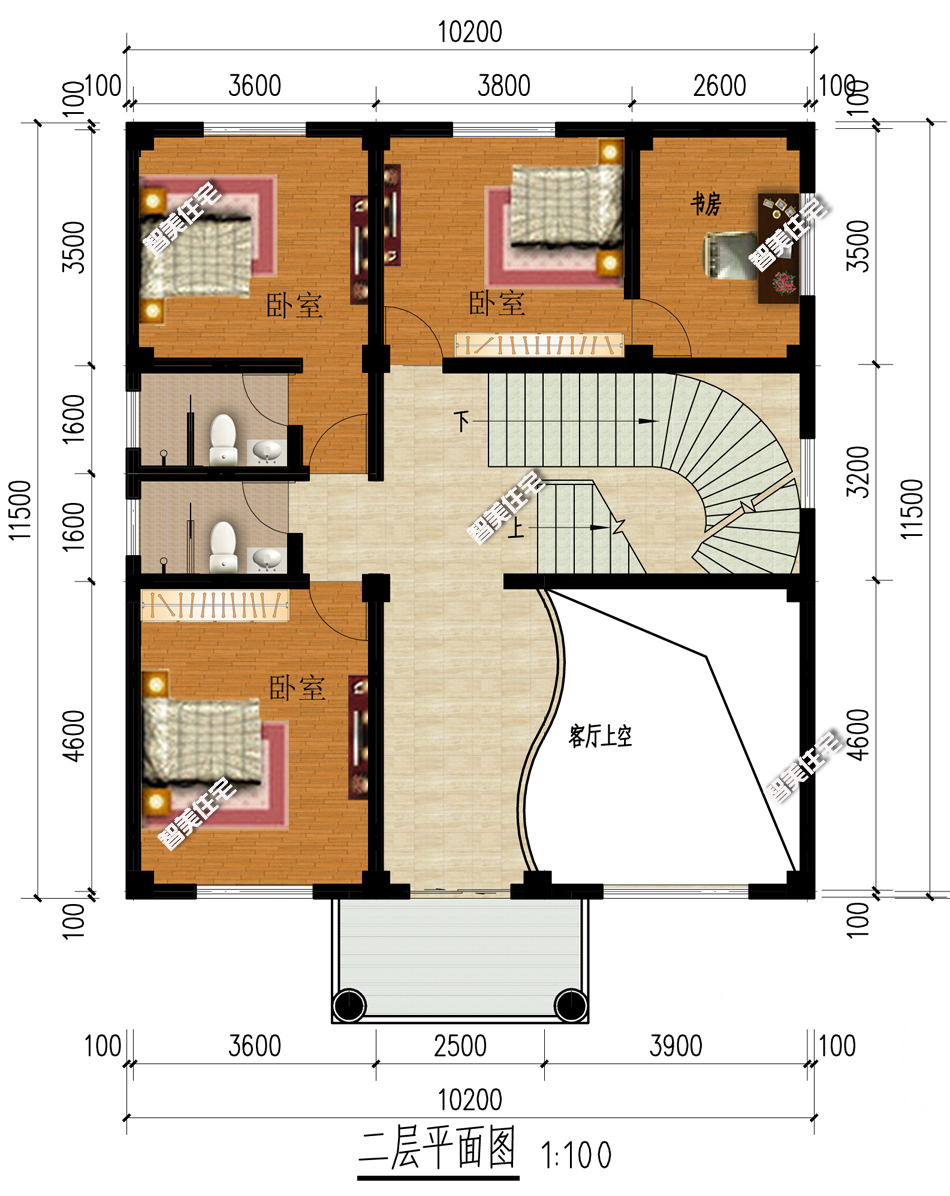 10米面宽宅基地，老爸亲自操刀设计别墅，意想不到的好