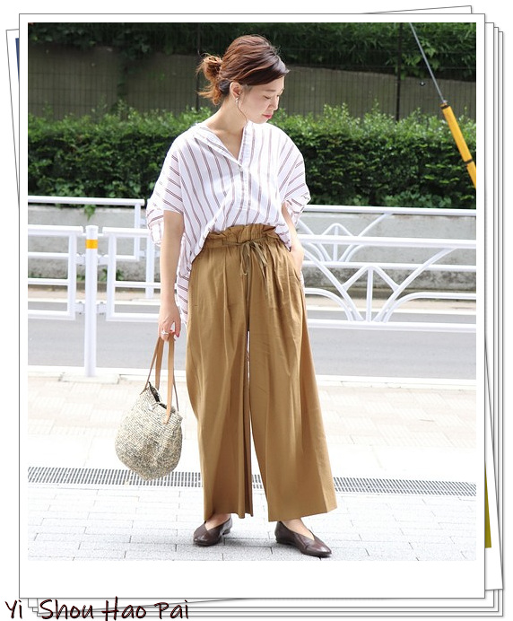 日系亚麻裤,亚麻裤搭配什么上衣好看