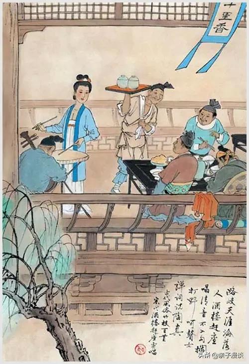 诗词丨100张风俗图，100首诗词，太美了​