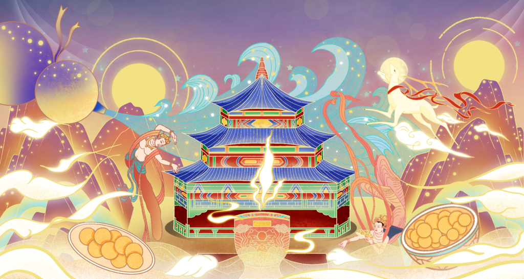 手绘国潮壁纸1920*1080,国潮壁纸图片保存