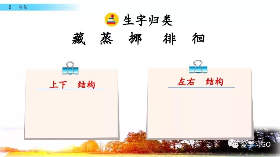 部编版小学语文六年级下册第8课《匆匆》图文讲解+知识要点