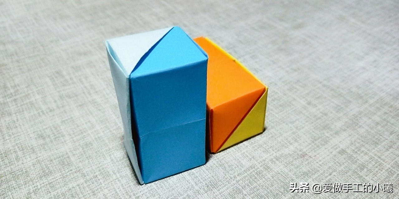 小学生手工折纸礼物盒,康乃馨礼物盒折纸简单教程