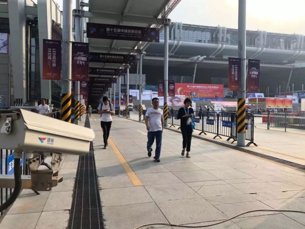 安博会展会现场,安博会高科技