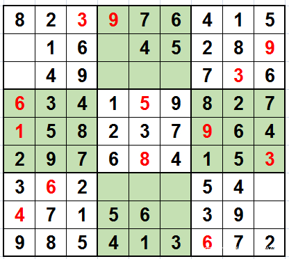 数独九宫格高阶解题技巧,玩转数独之九宫数独初级技巧
