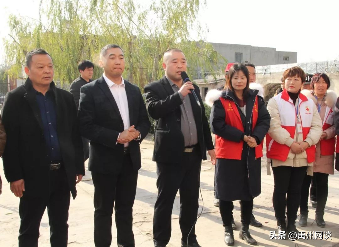 今天上午浅井敬老院（扒村幸福院）突然来了一群人.....