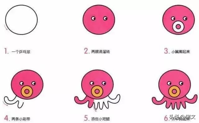 100个简笔画小动物超简单一年级,简笔画小动物100种可爱表情包