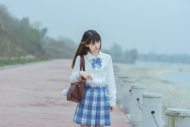温柔少女写真,日系少女校园写真