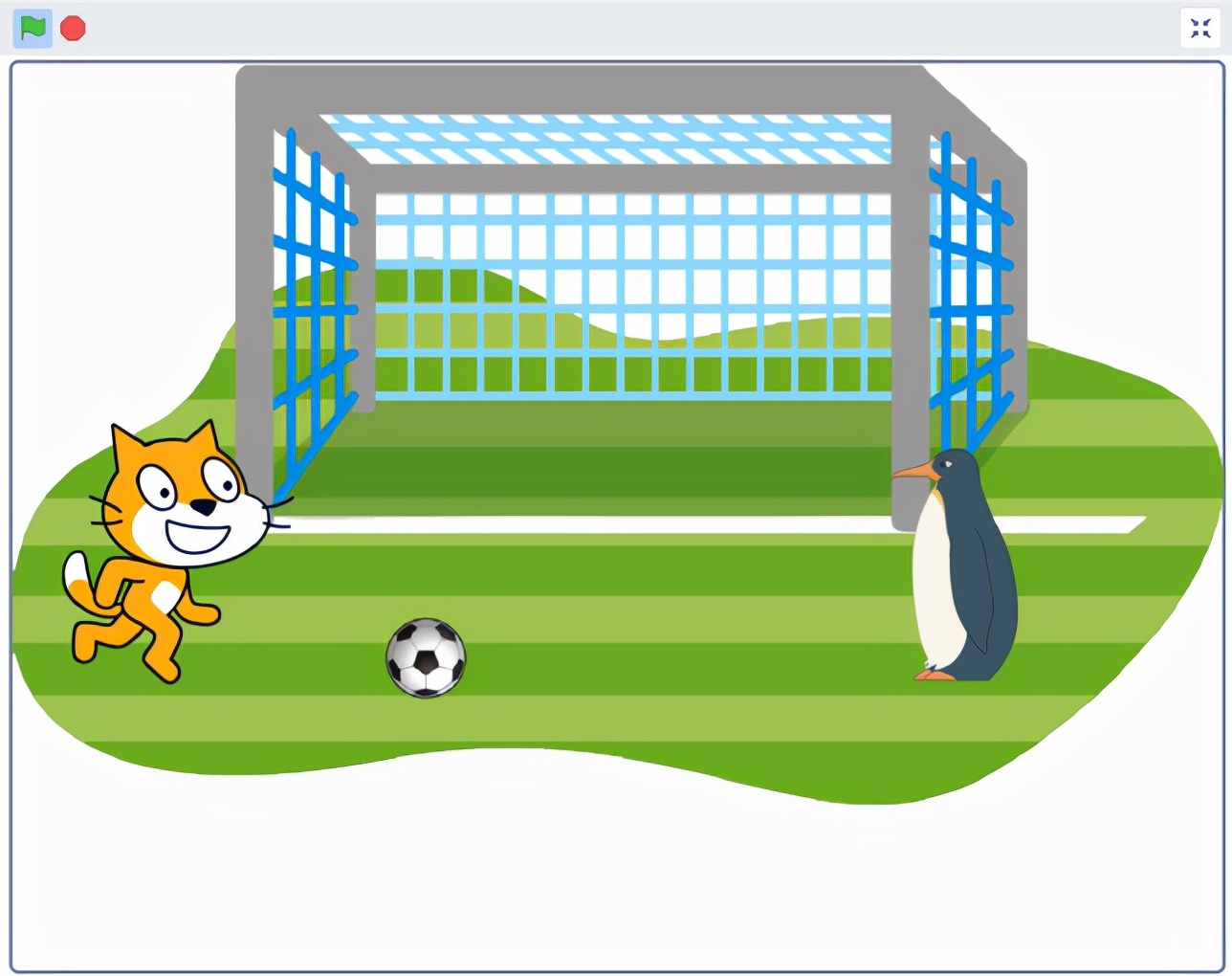 scratch制作足球游戏,图形化编程scratch可以自己学吗