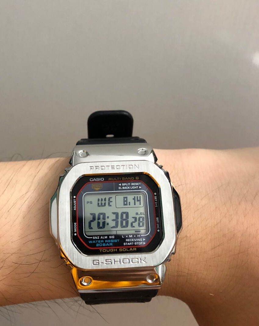 卡西欧g-shock八角经典款,卡西欧g-shock小方块塑料变黄