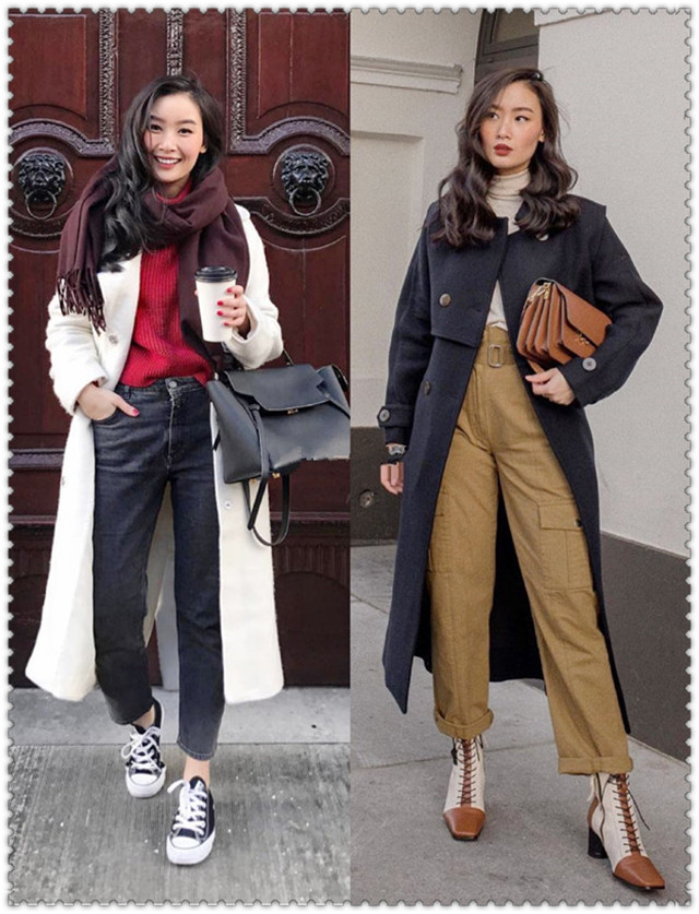 小个子穿搭158教师大衣,小个子穿搭145-150穿搭技巧