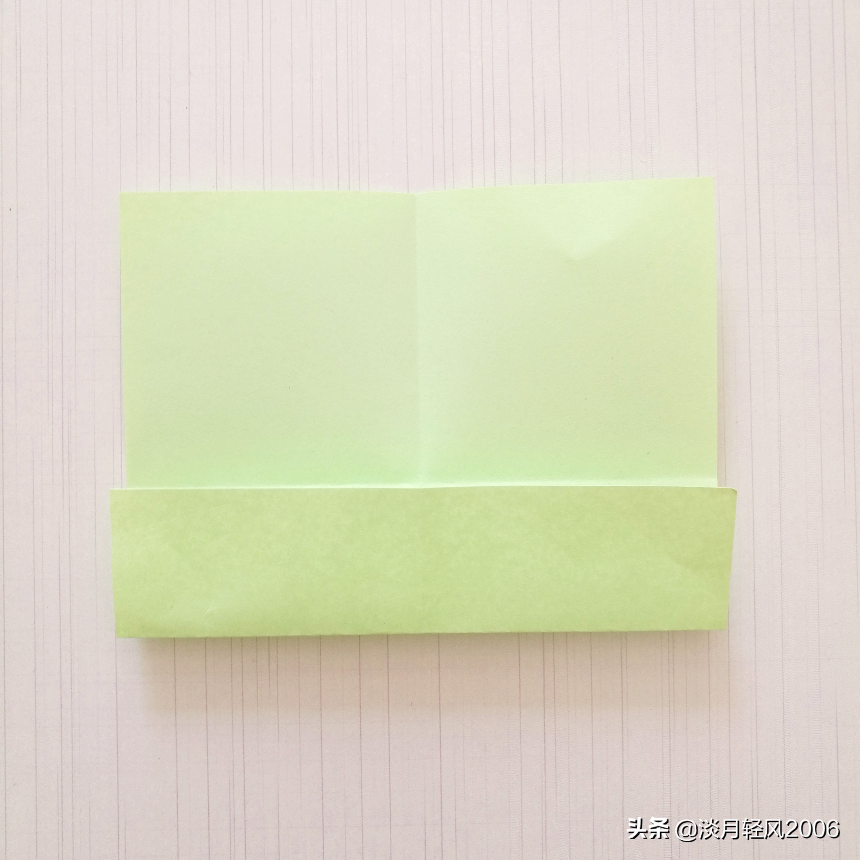 信封折纸正方形,简单信封的手工折法幼儿园