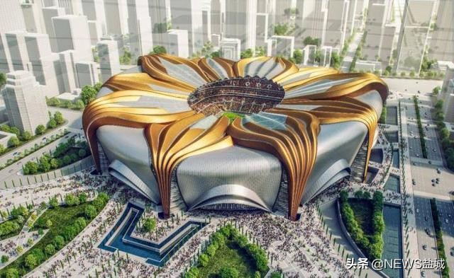 恒大集团足球场,恒大正在建设的10万人体育场