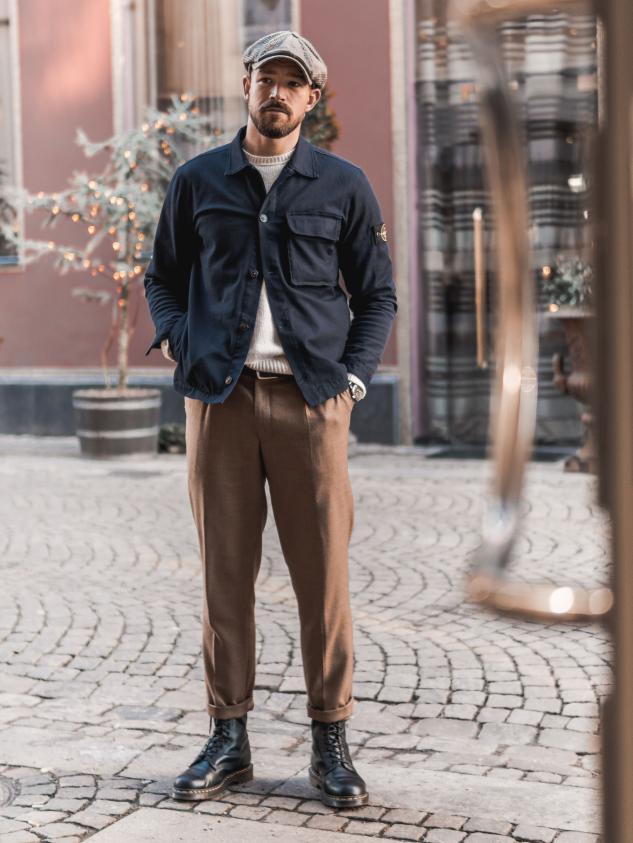 贝克汉姆小七马丁靴,保暖时尚马丁靴做硬朗帅气型男