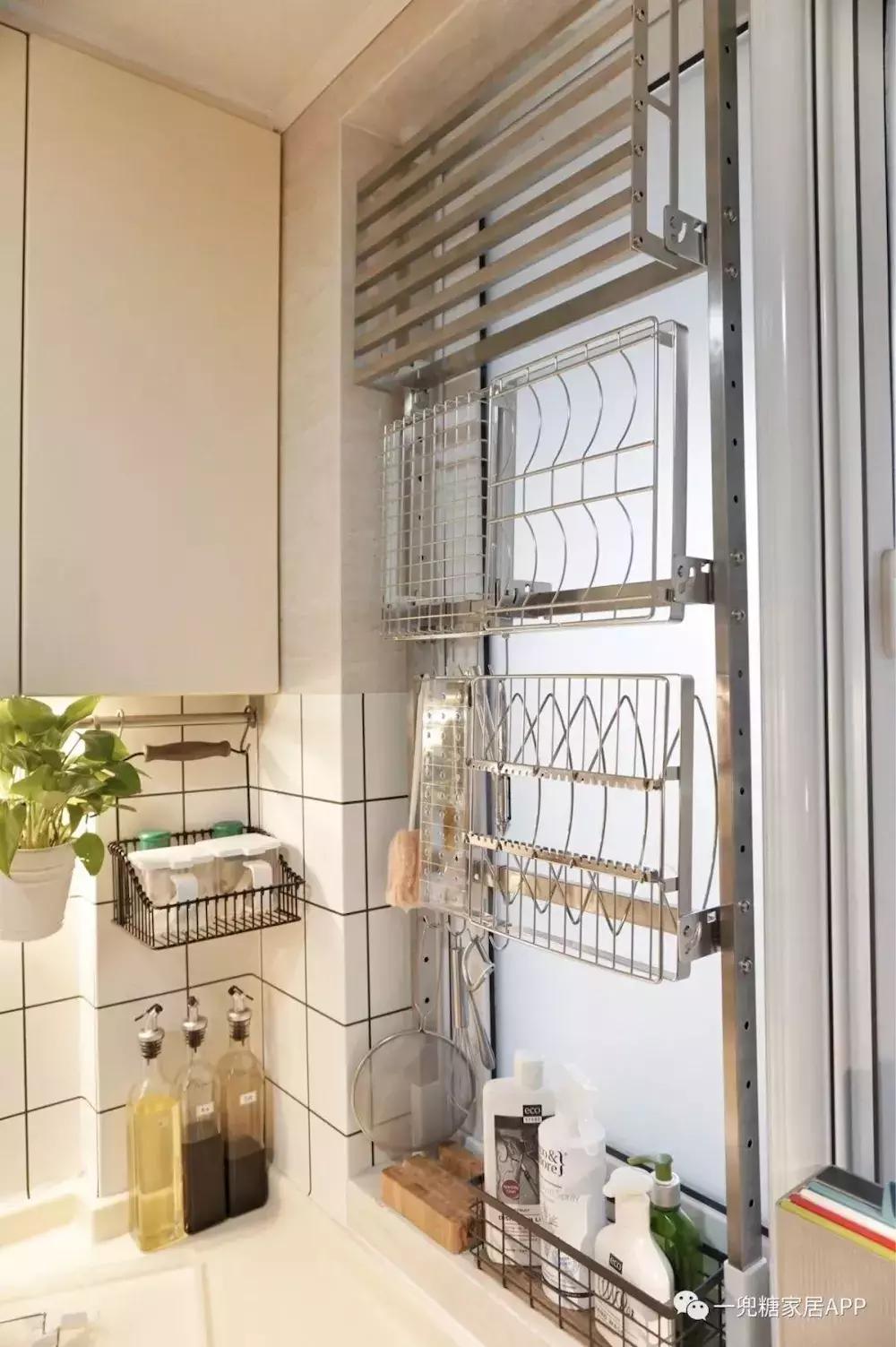 厨房收纳好物,20件小厨房越用越大的收纳神器