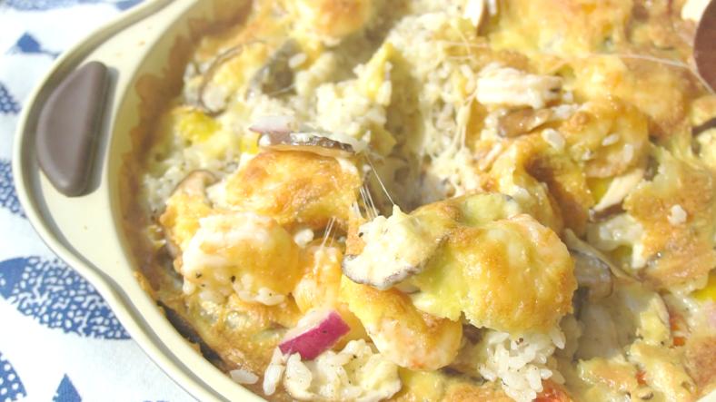 西餐芝士焗饭做法,芝士就是力量披萨美食教程