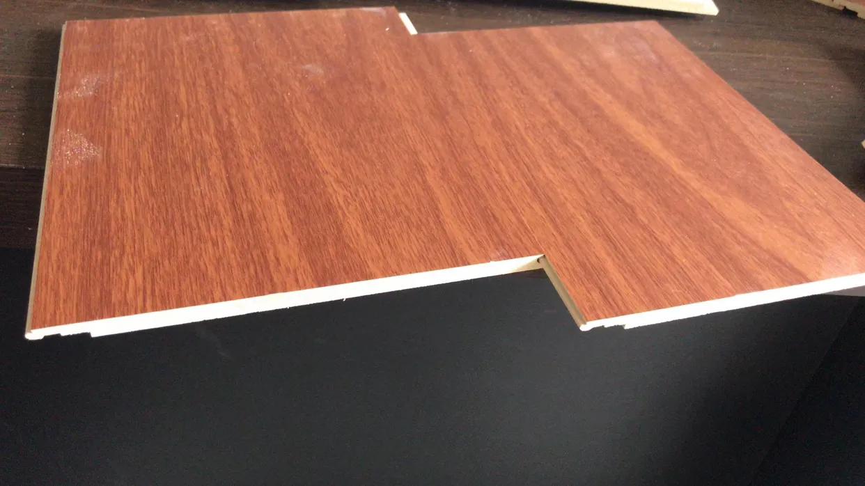 碳晶无缝锁扣墙板,竹炭纤维集成墙板整装