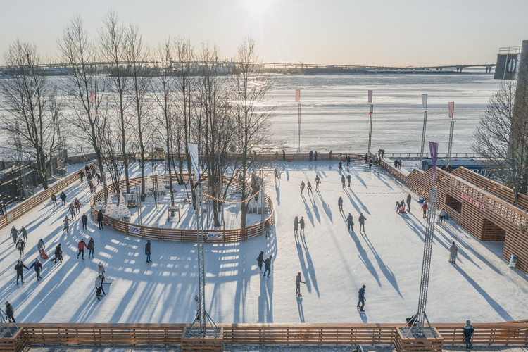 圣彼得堡滑冰教学,室外溜冰场设计图效果图
