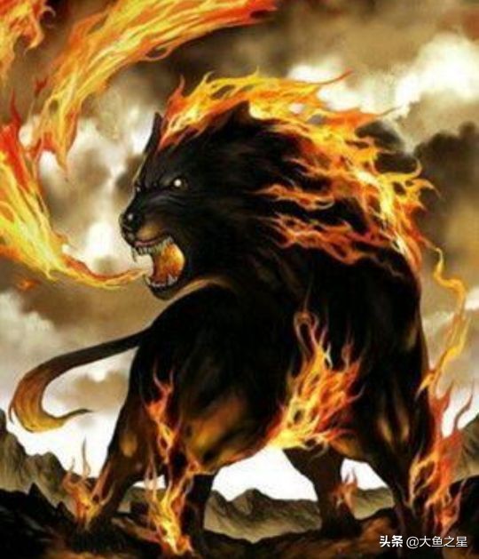 山海经中记载的五个形似狗的神兽,《山海经》中的四大守护神兽