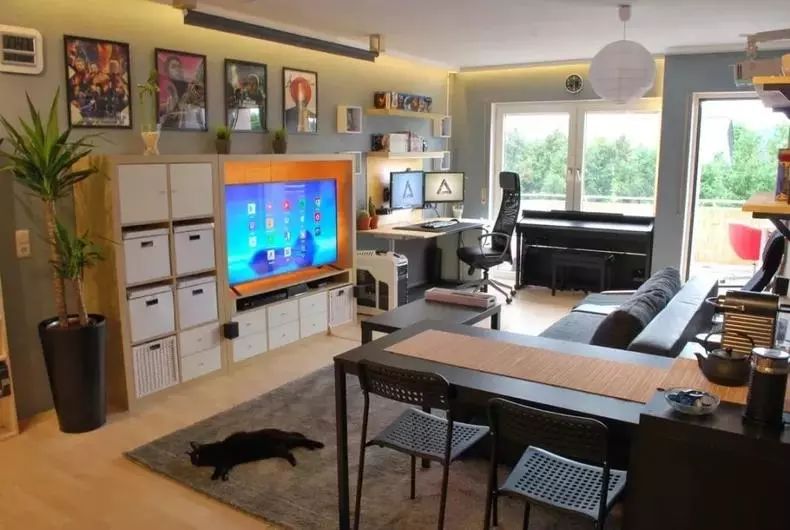 48种客餐厅设计总有一款适合你,客厅餐厅怎么设计好看