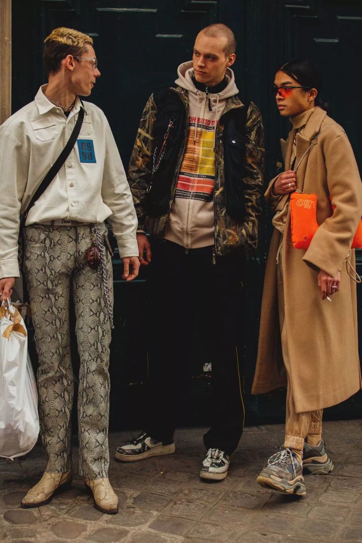 冬季男装搭配男工装裤,男生冬季裤子怎么穿暖和又好看