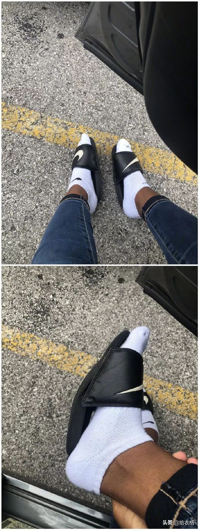 “女友网购了一件紧身裙子，这也太紧了吧！谁能顶得住啊…”