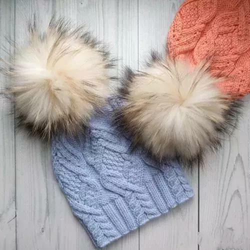 可爱又简单的毛线帽子,简单又漂亮的毛线帽子教程