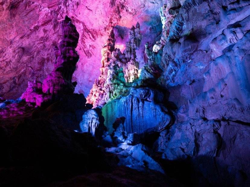 瑶琳仙境石刻写的啥,鹧鸪天蓬莱阁