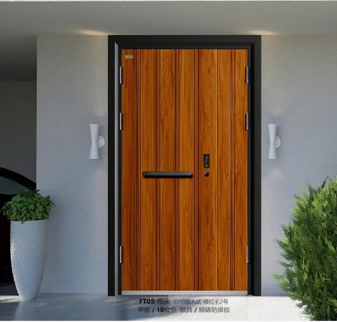 有品质的生活就能有仪式感,适合意式极简风格的门