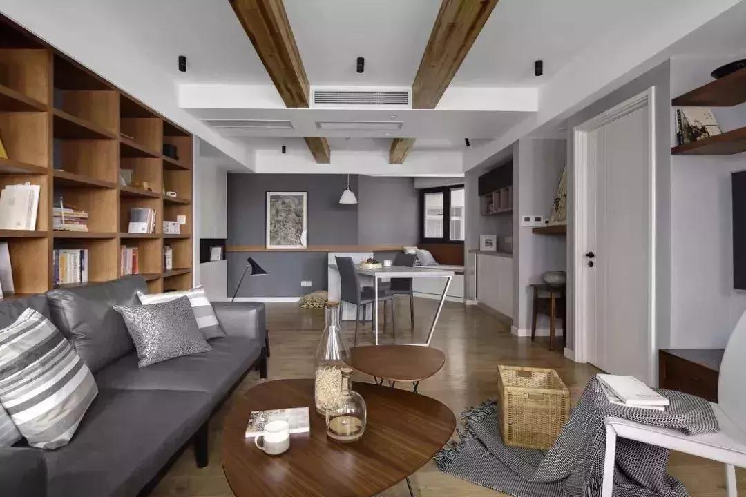 客厅有横梁？别怕，这里有妙招