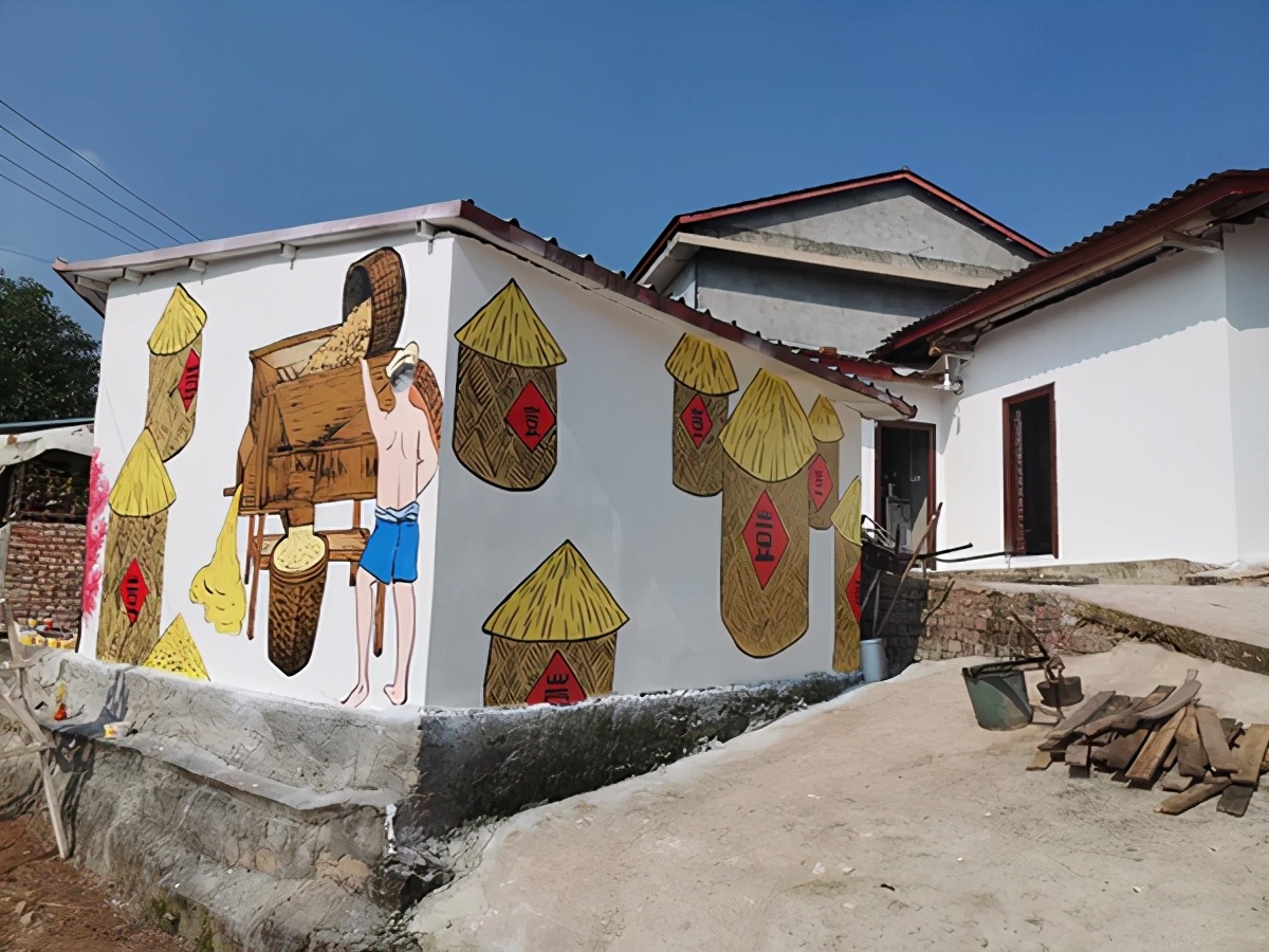 成都文化主题墙,四川城市文化墙墙绘