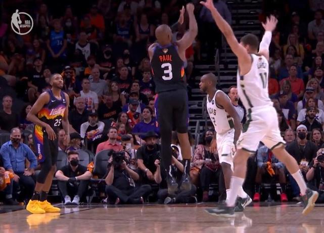 保罗被垫脚后又上场了吗,保罗被垫脚之后