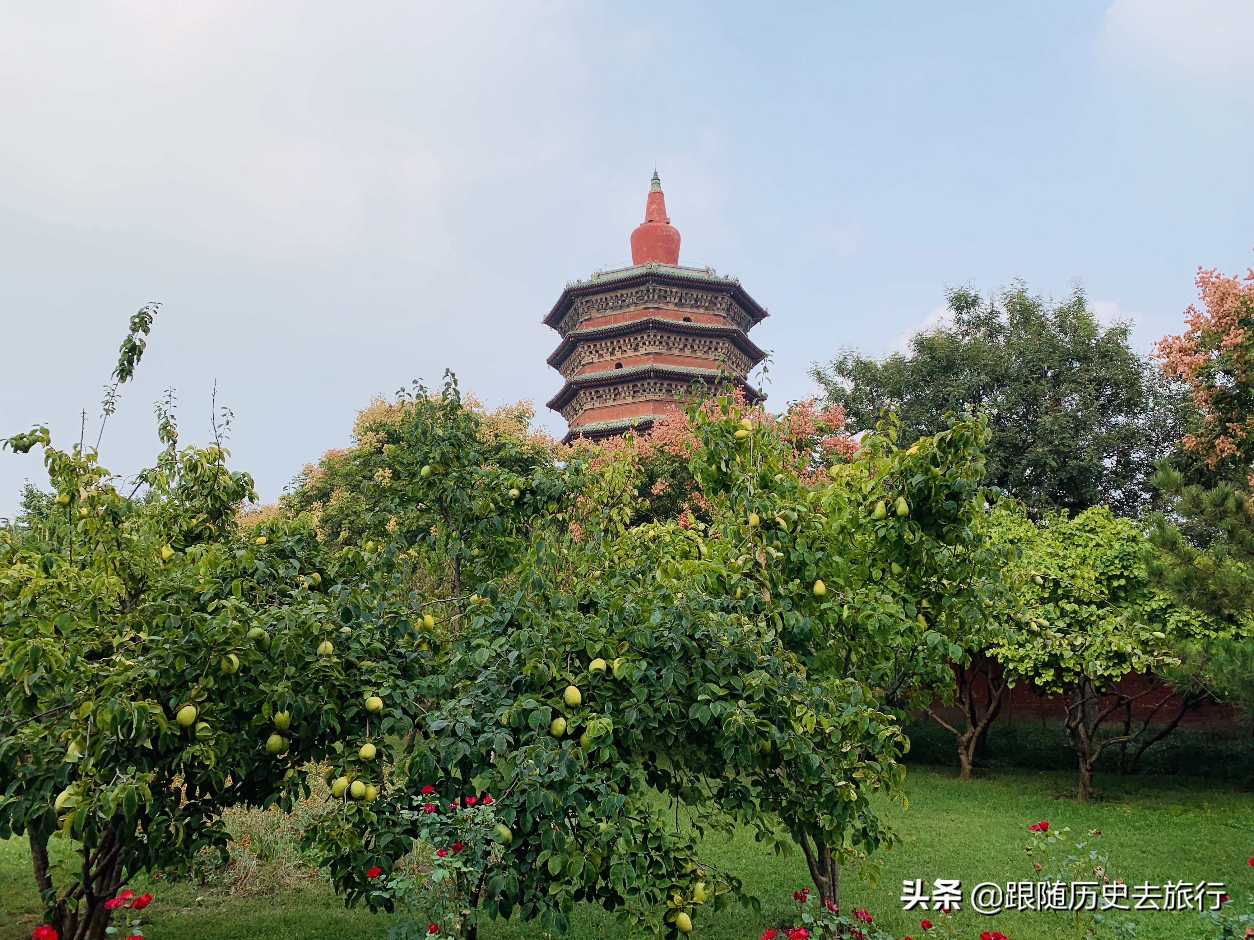 安阳标志性建筑物文峰塔,河南安阳宝塔